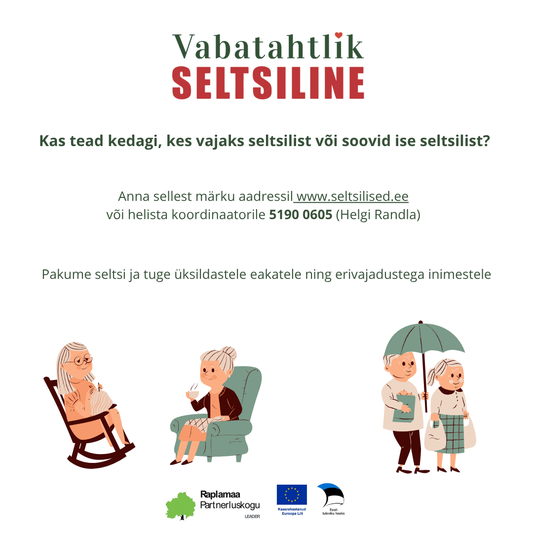 Vabatahtliku seltsilise plakat