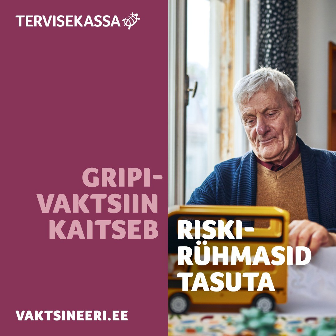 Gripivaktsiin kaitseb riskirühmasid tasuta