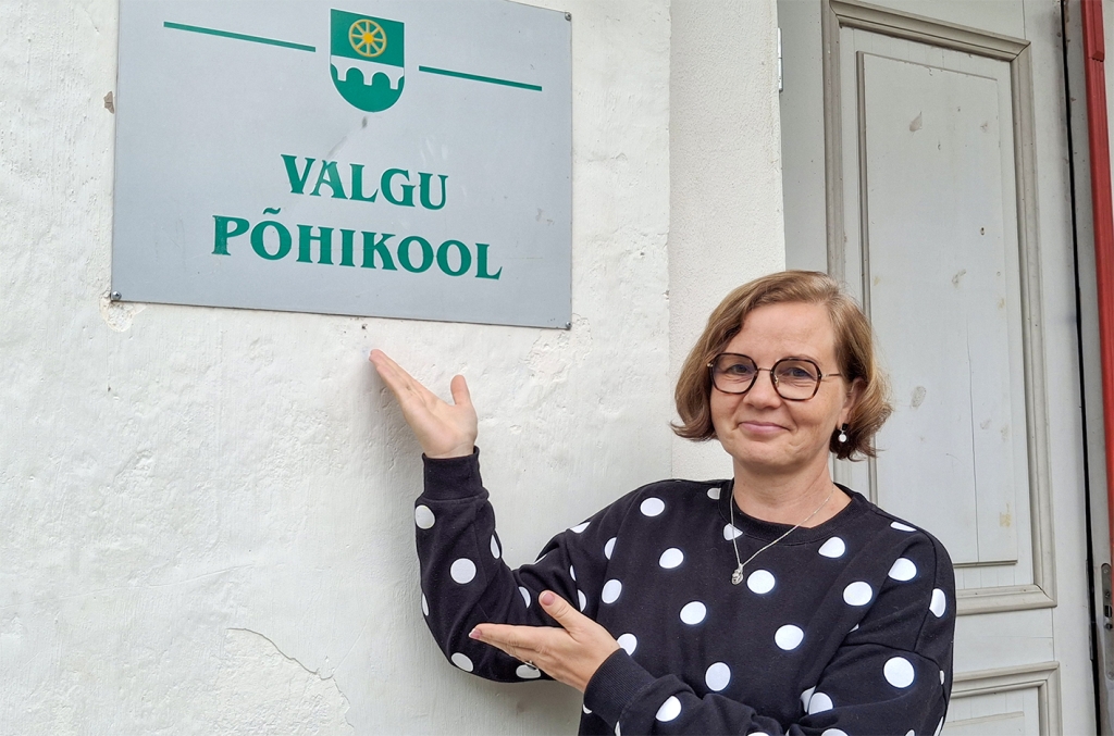 Merle Ööpik Valgu Põhikooli uus direktor 20260813_161324. Reet Saar. veeb.jpg